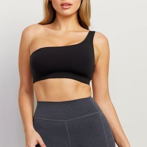 Unscripted one shoulder sports bra